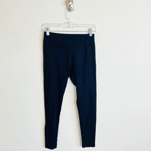 Time & True Black Basic Full Length Skinny Leggings